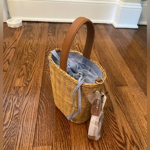 Talbots Straw Bag - NEW with tags